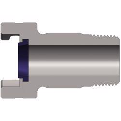 P4M6-S 303 Stainless Steel Dual-Lock™ P-Series Thor Interchange Male Thread Plug